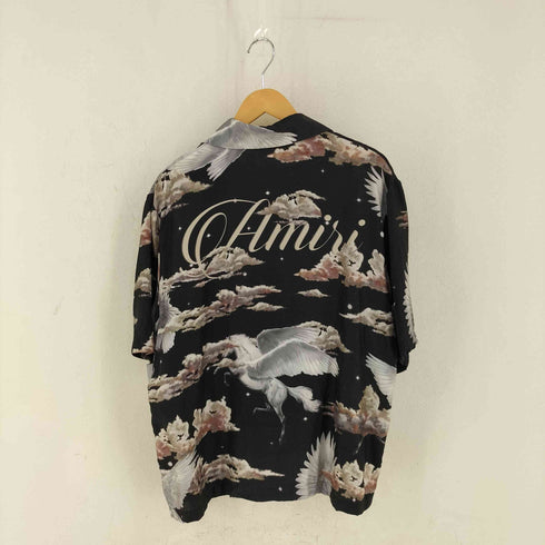 アミリ AMIRI All Over Pegasus Bowling Shirt ペガサス ボウリングシャツ メンズ import:L